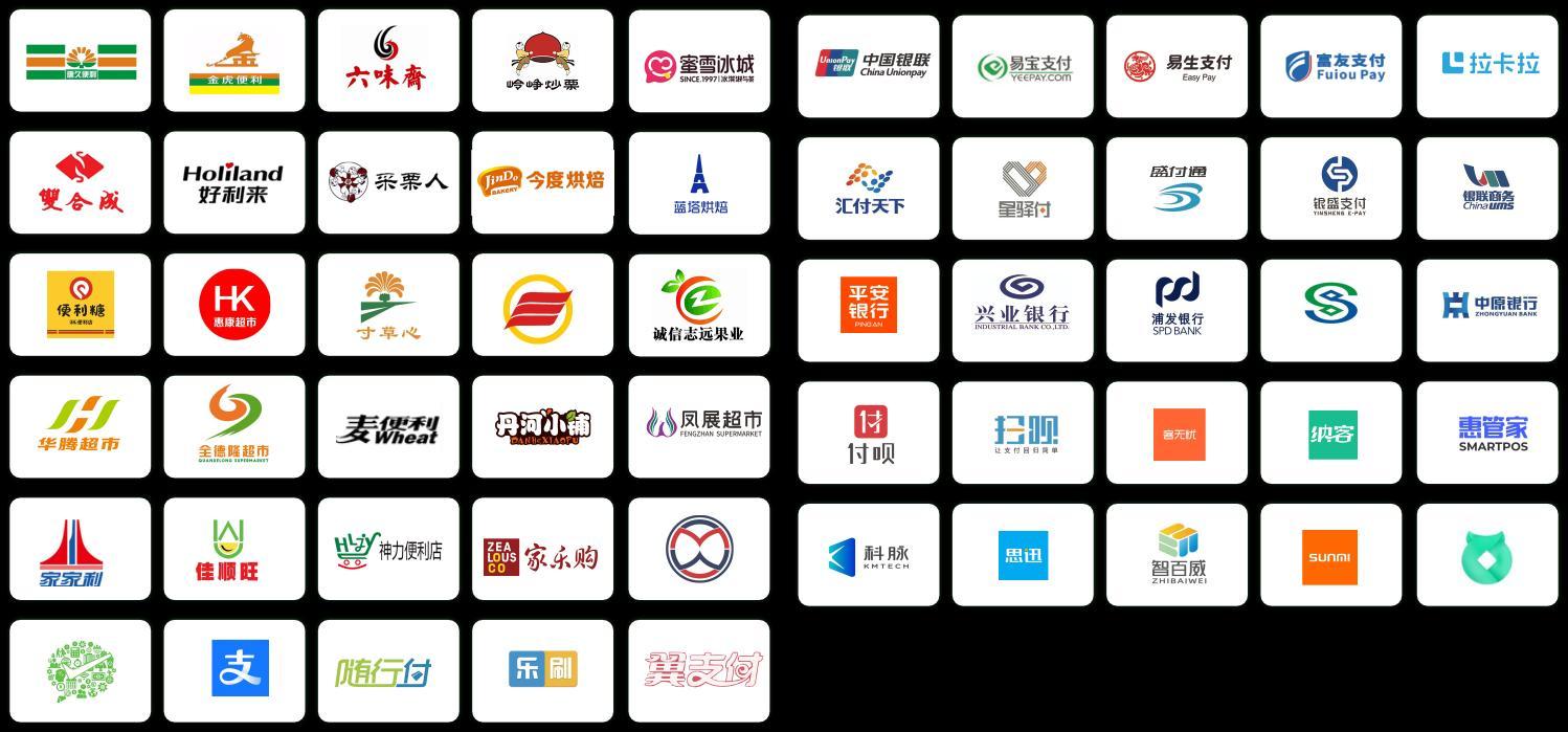 战略合作伙伴完整 Logo 展示墙